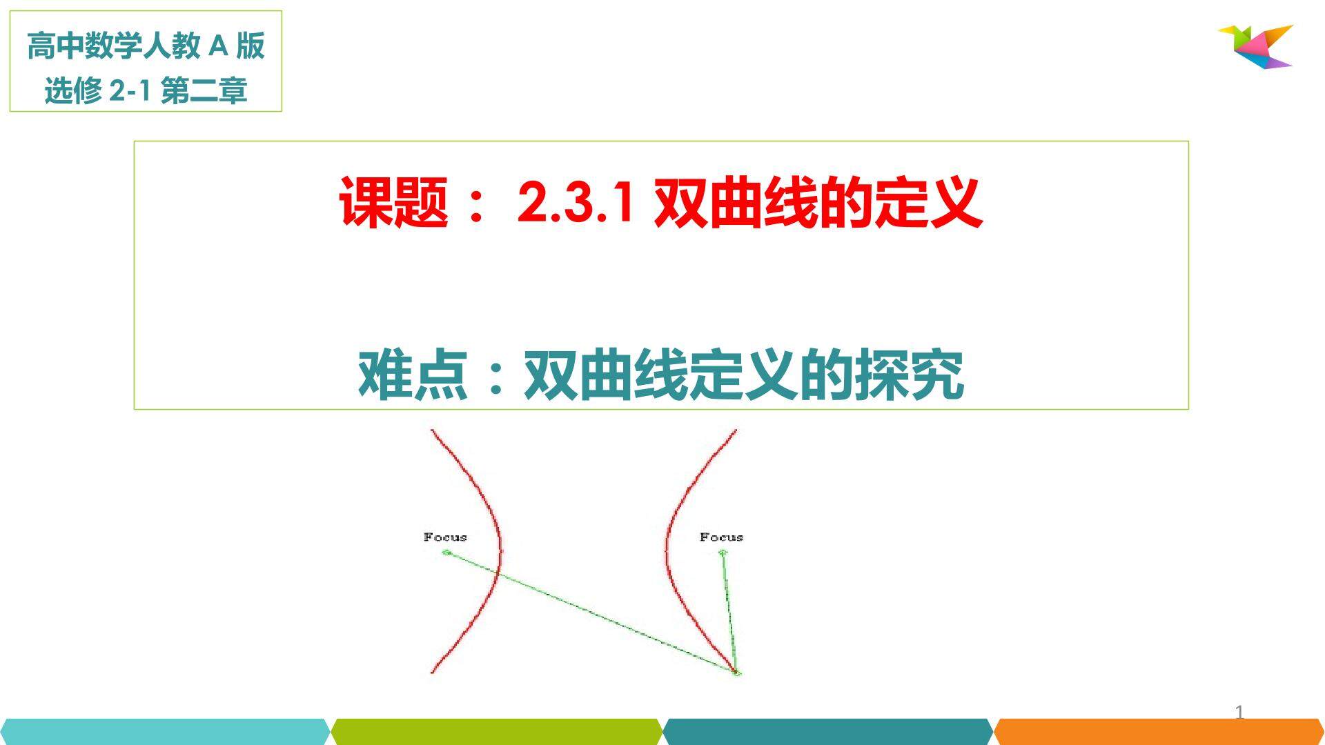 双曲线的定义