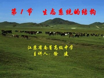 生物高中必修3第五章第一节课件8