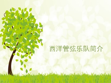 西洋管弦乐队简介_课件1