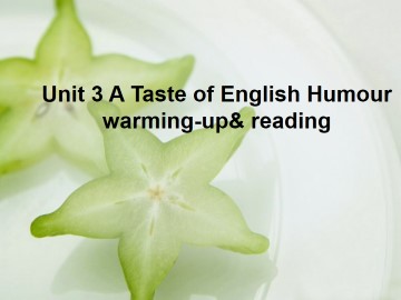 A taste of English humour_课件33