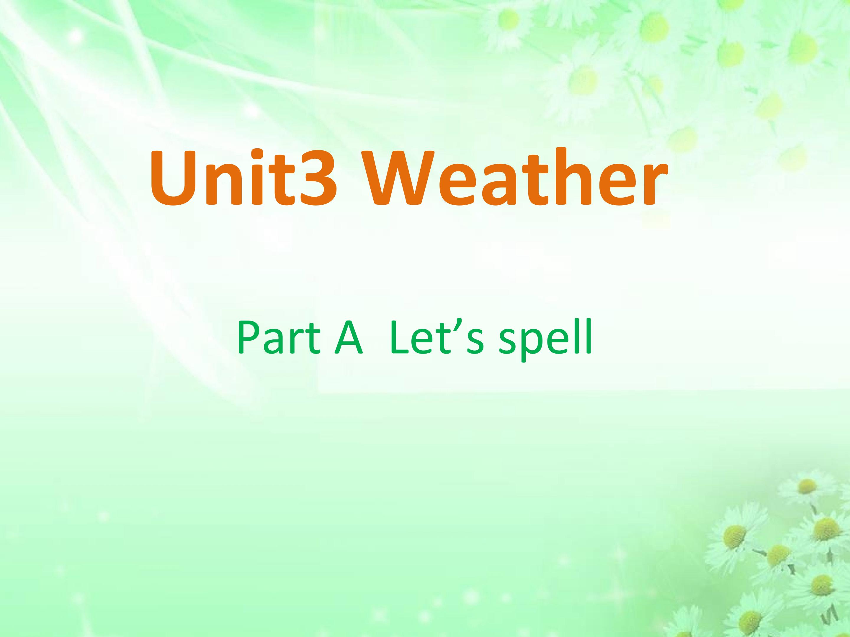 unit3 Weather