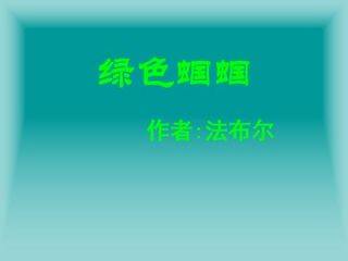 绿色蝈蝈_课件15