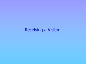 Receiving a Visitor_课件1