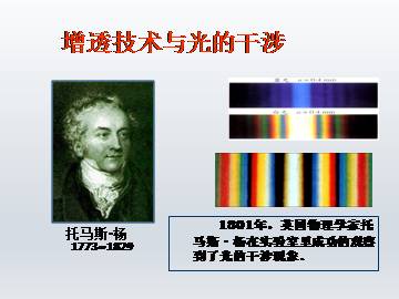 增透技术与光的干涉_课件1