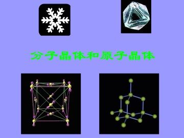 分子晶体与原子晶体_课件1