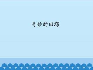 奇妙的田螺_课件1