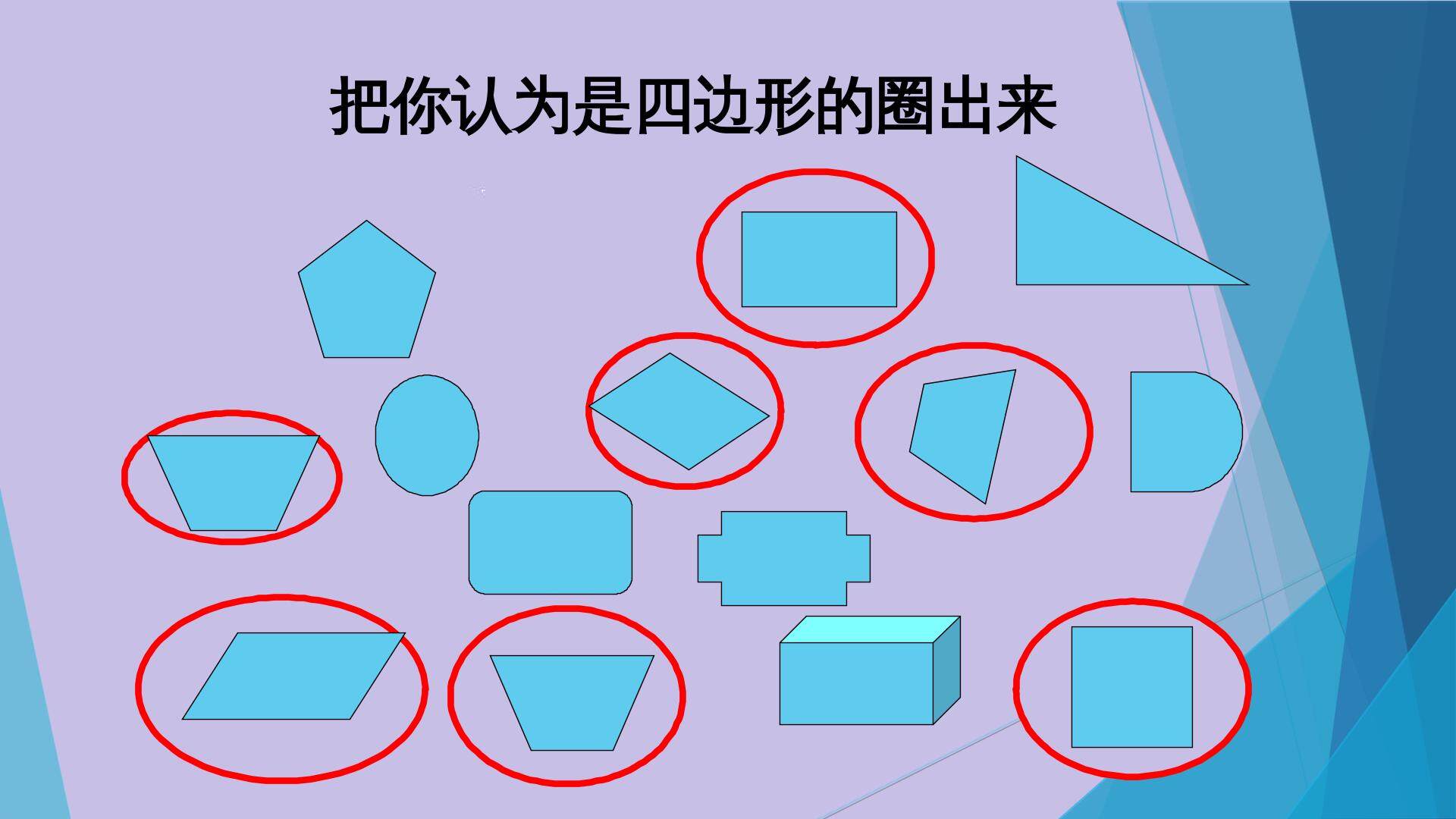 四边形的认识