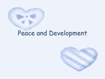 Peace and Development_课件1