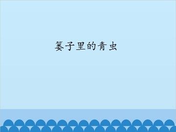 篓子里的青虫_课件1