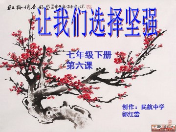 思想品德七年级下册第三单元第六课第一框的教学课件