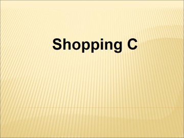 Shopping_课件3