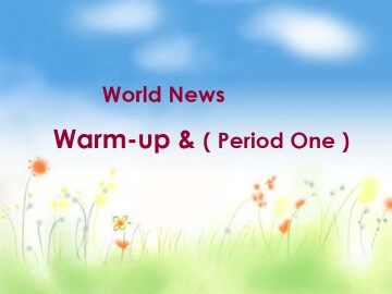 World News_课件1