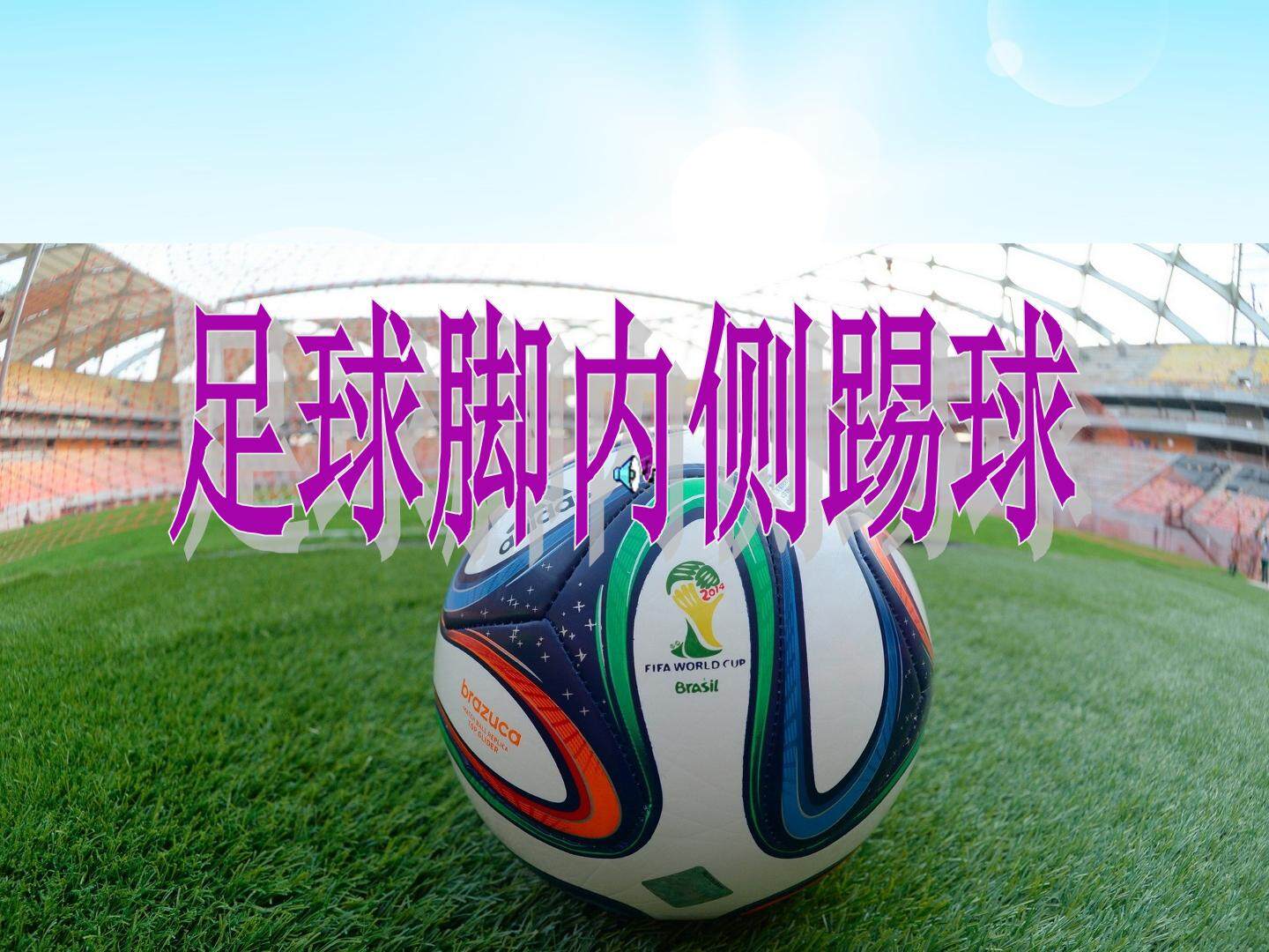 脚内侧踢球