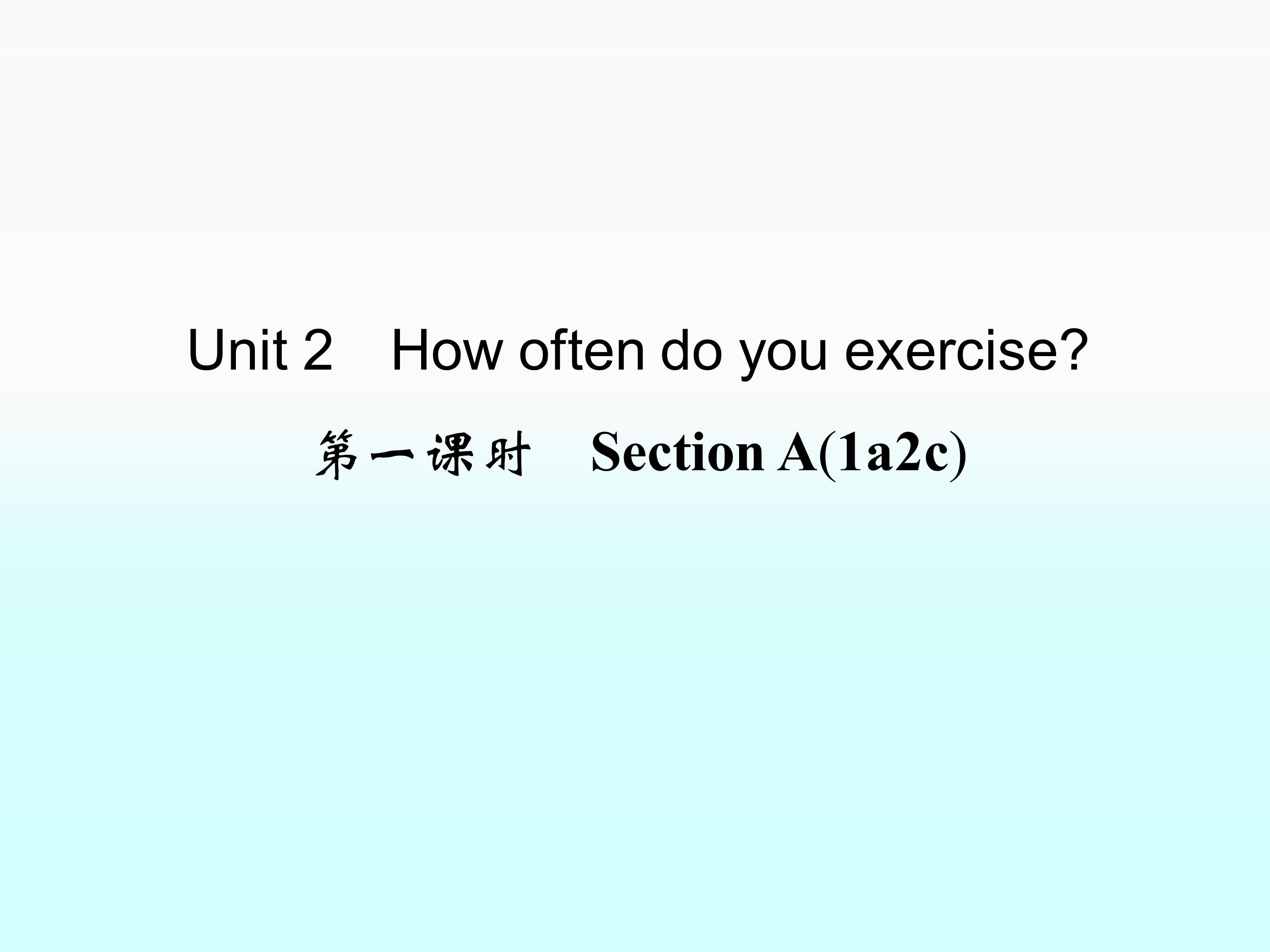 Section A_课件3