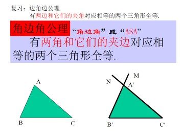 信息技术应用   探究三角形全等的条件_课件13