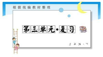 五年级下册语文部编版第三单元复习课件