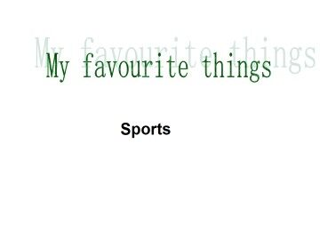 Sports_课件2