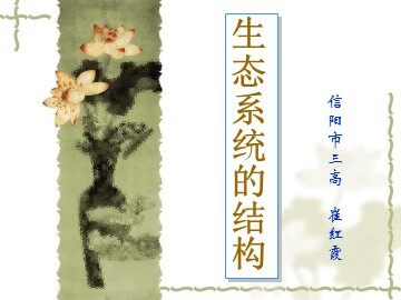 生物高中必修3第五章第一节课件22