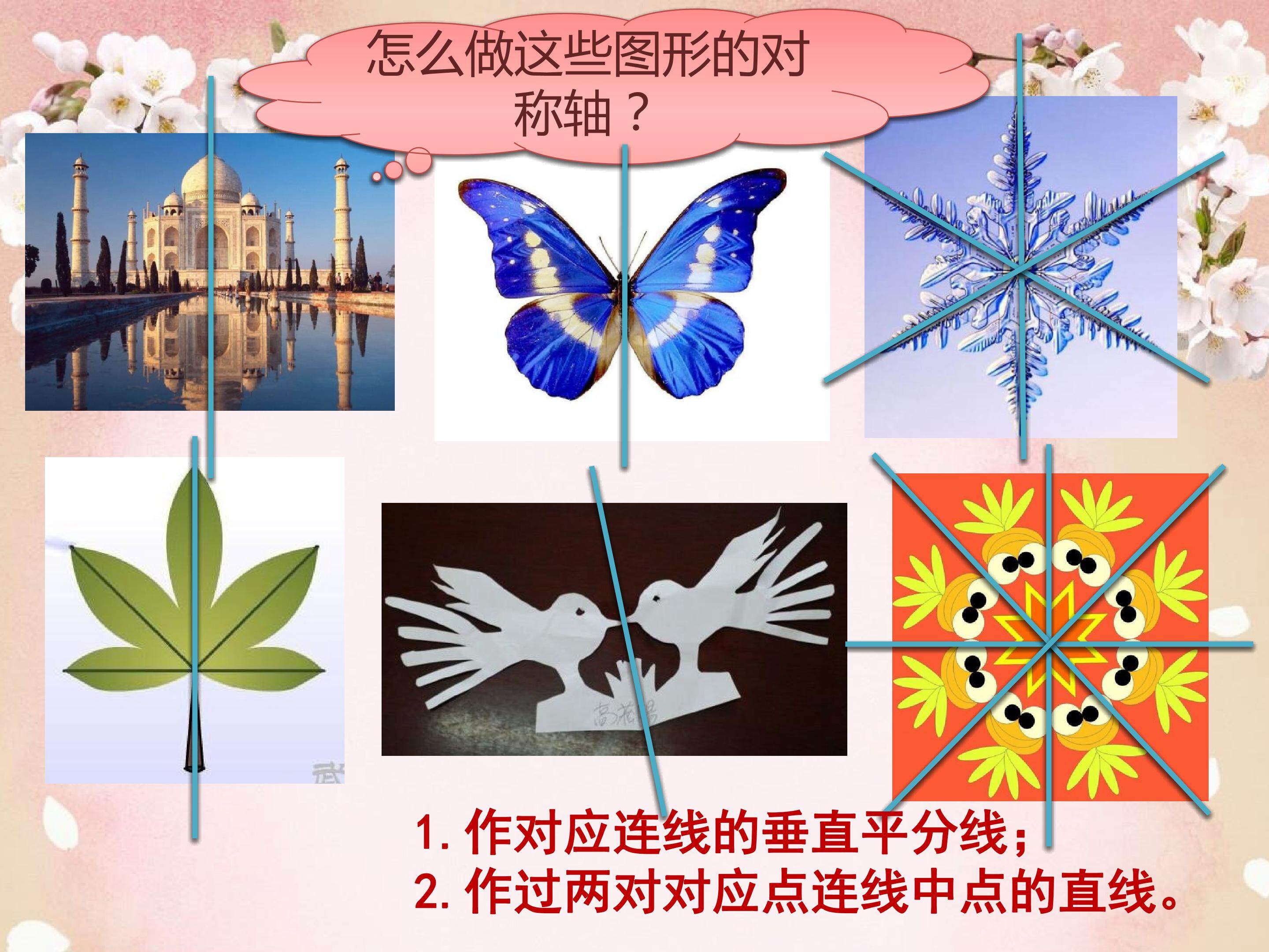 《画轴对称图形》多媒体课件