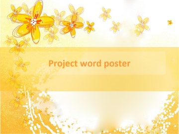 Word Poster_课件1