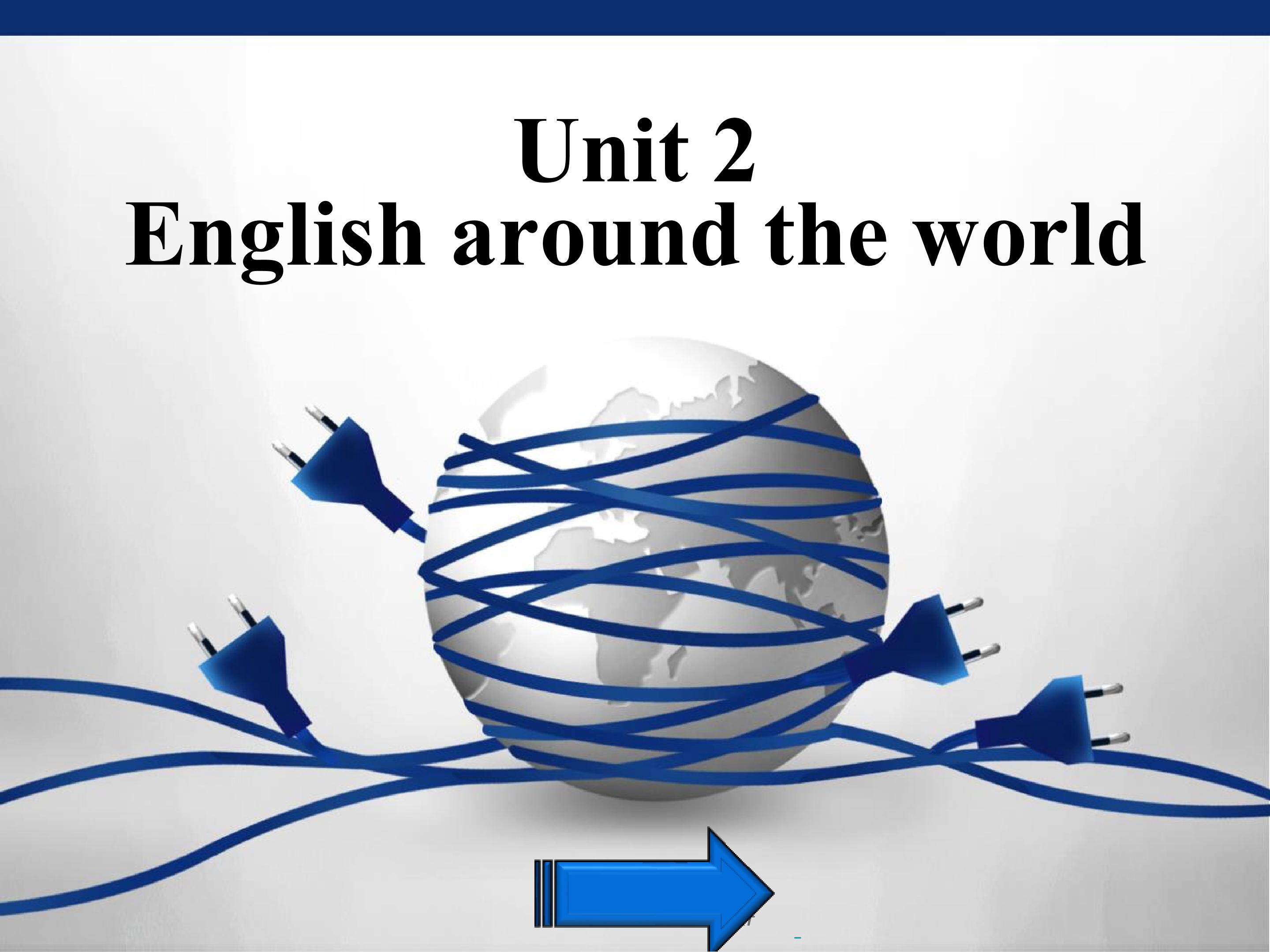 English aroiund the world
