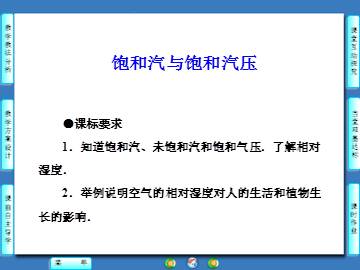 饱和汽与饱和汽压_课件4