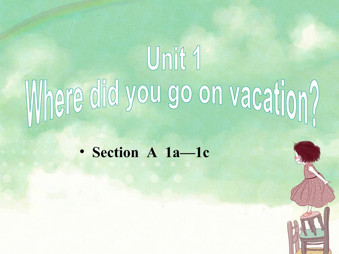 Where did you go on vacation ?