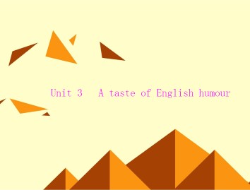 A taste of English humour_课件36