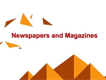 Newspapers and Magazines_课件3