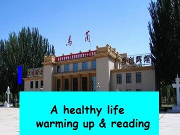 Unit 3 A healthy life