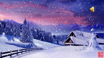 17 雪地里的小画家
