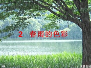 2 春雨的色彩 