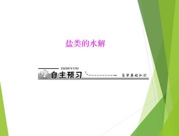 盐类的水解_课件7