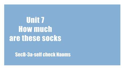 【课件】7年级上册英语人教版Unit 7 Section B 01