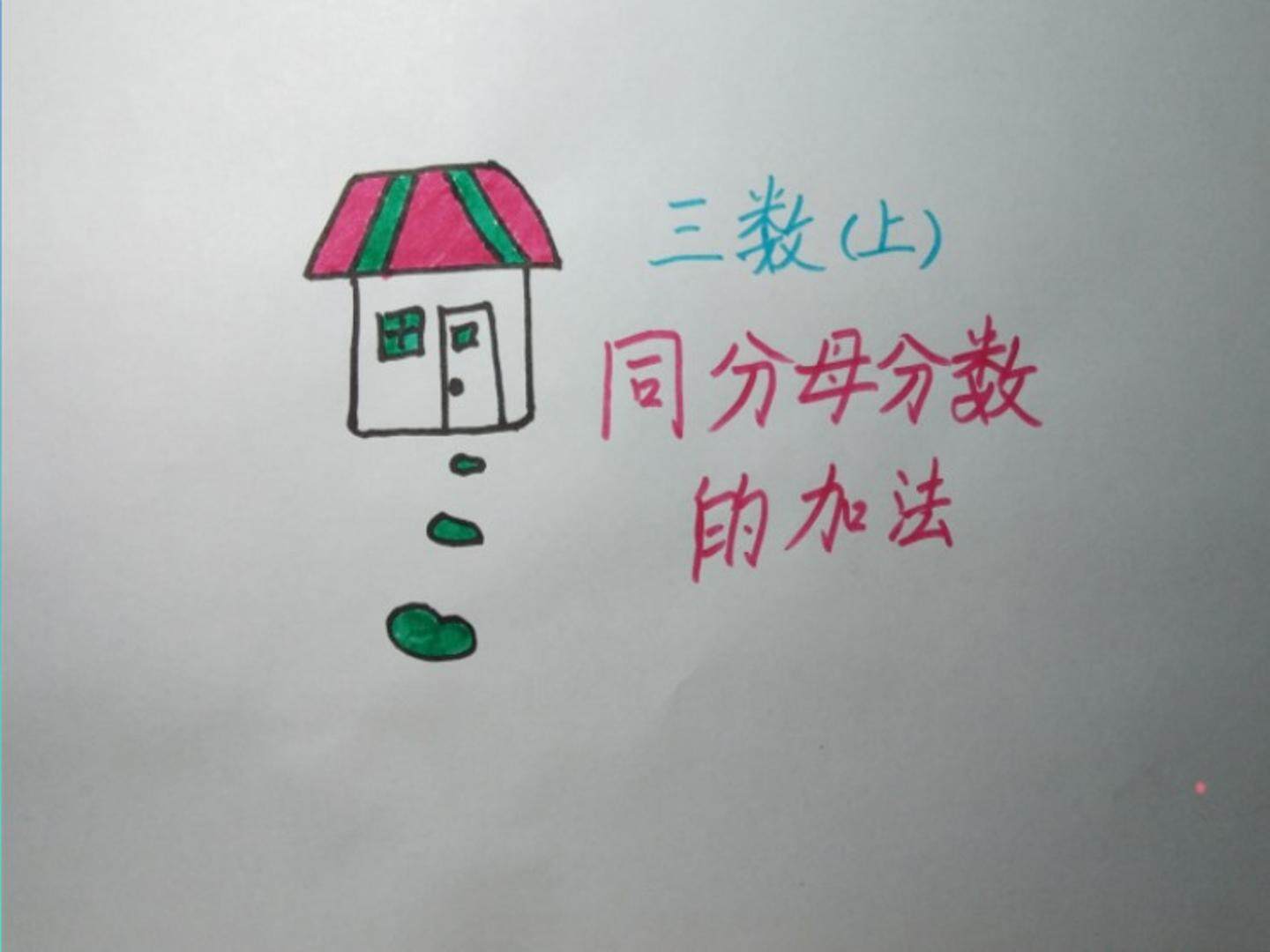 同分母分数的加法
