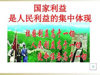 国家好大家才会好--国家利益是人民利益的集中体现示范课例