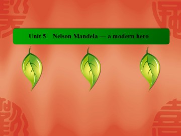 Nelson Mandela - a modern hero_课件41