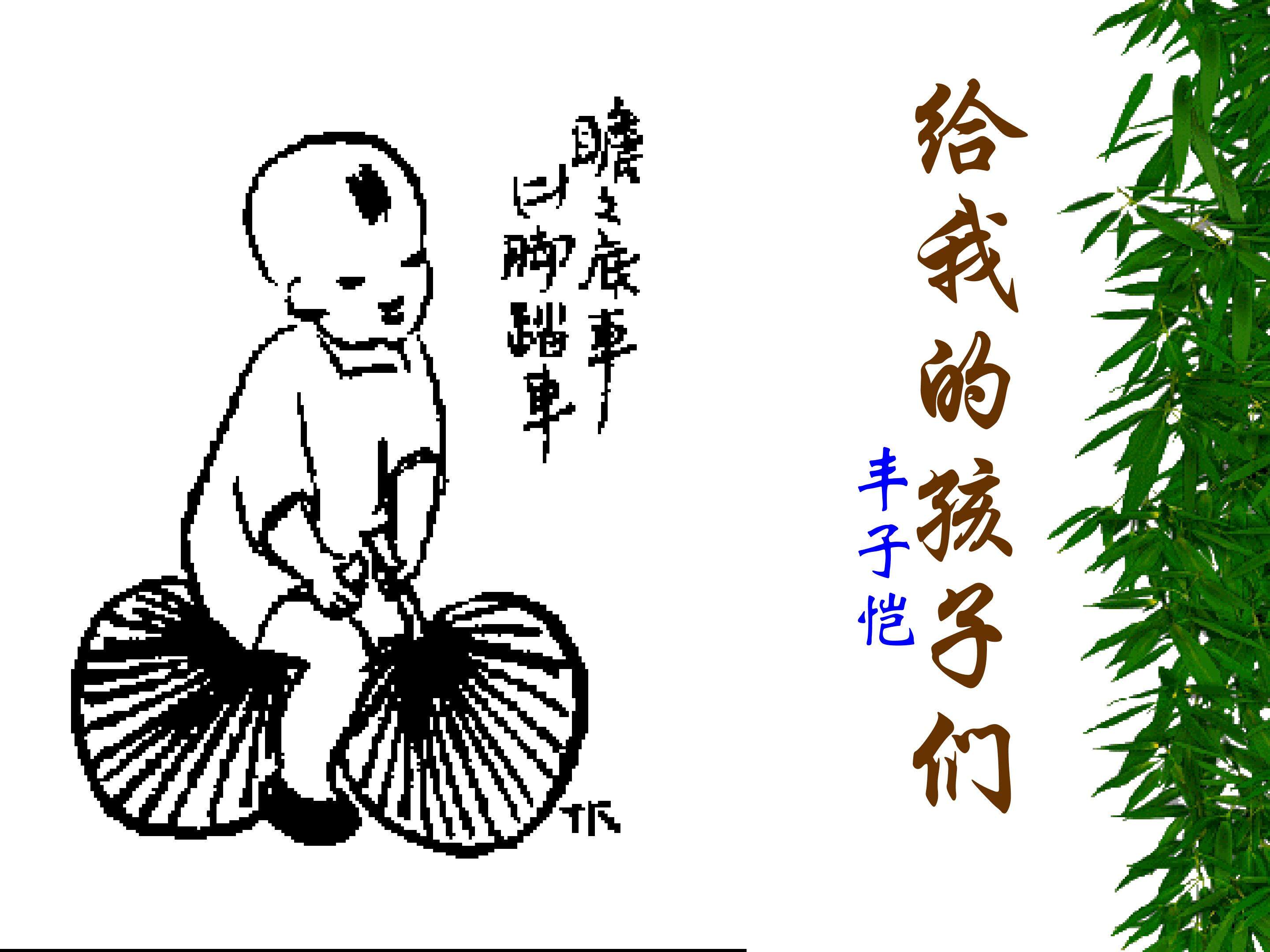 给我的孩子们（节录）_课件5