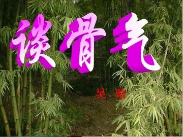 谈骨气_课件1