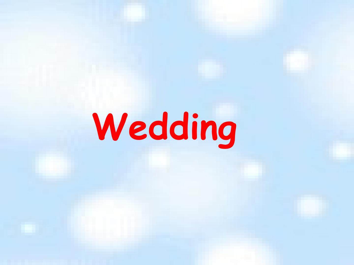 Weddings_课件1