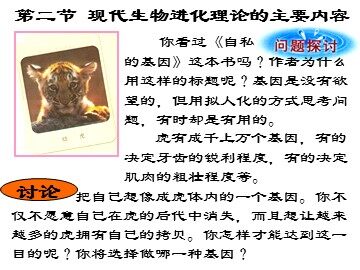 生物高中必修2第七章第二节课件5