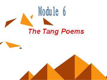 The Tang Poems_课件7