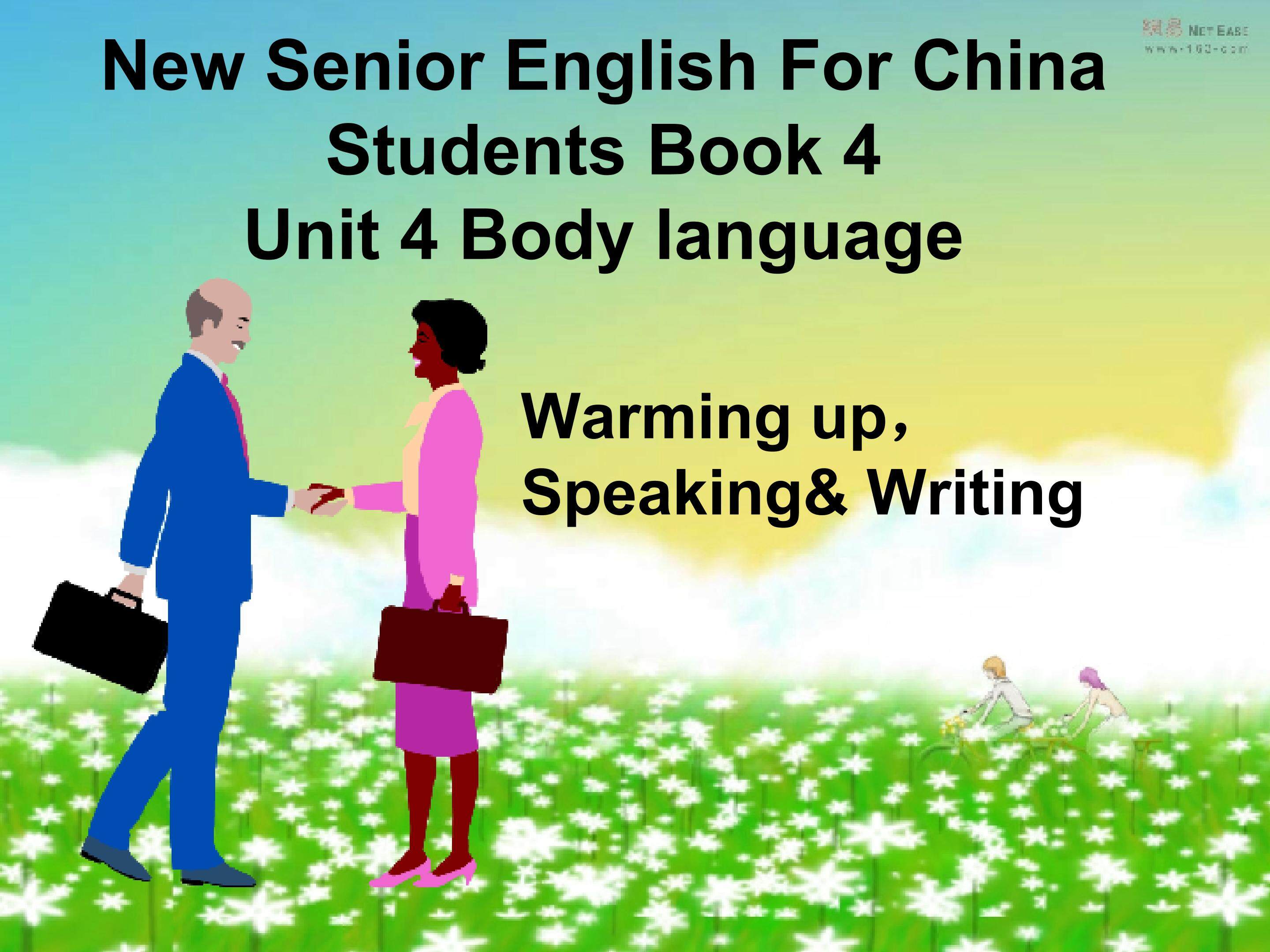 必修四 Unit 4 Body Language