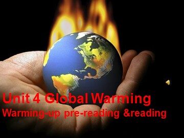 Unit 4 Global warming