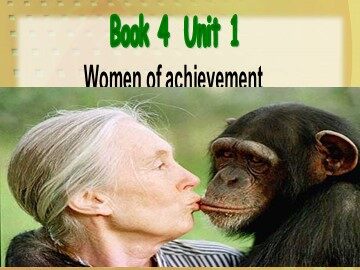 Unit 1 Women of achievement
