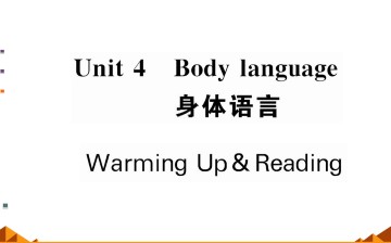 Body language_课件46