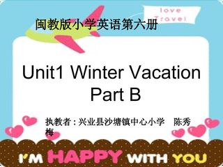 Unit1 winter vacation