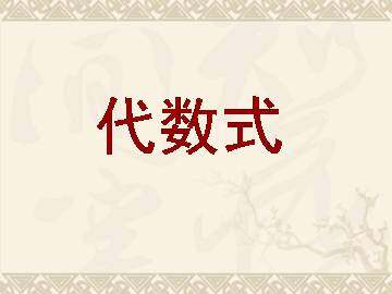 代数式_课件1
