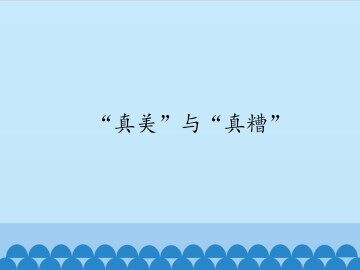“真美”与“真糟”_课件1