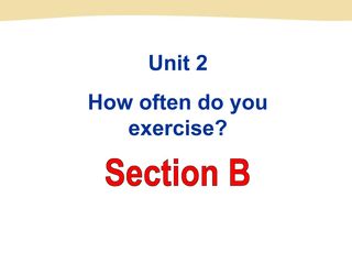 Section B 1a—1e